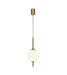 Pendant lamps - Maytoni The Sixth Sense LED Pendant Lamp 7W 400lm 3000K Brass Z020PL-L6BS3K. - product 1
