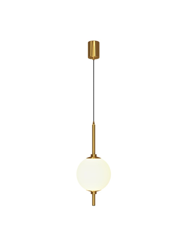 Pendant lamps - Maytoni The Sixth Sense LED Pendant Lamp 7W 400lm 3000K Brass Z020PL-L6BS3K. - product kolory-swiatla.pl 1