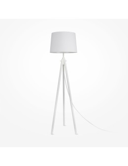 Maytoni Calvin Floor Lamp 1xE27 60W White Z177FL-01W
