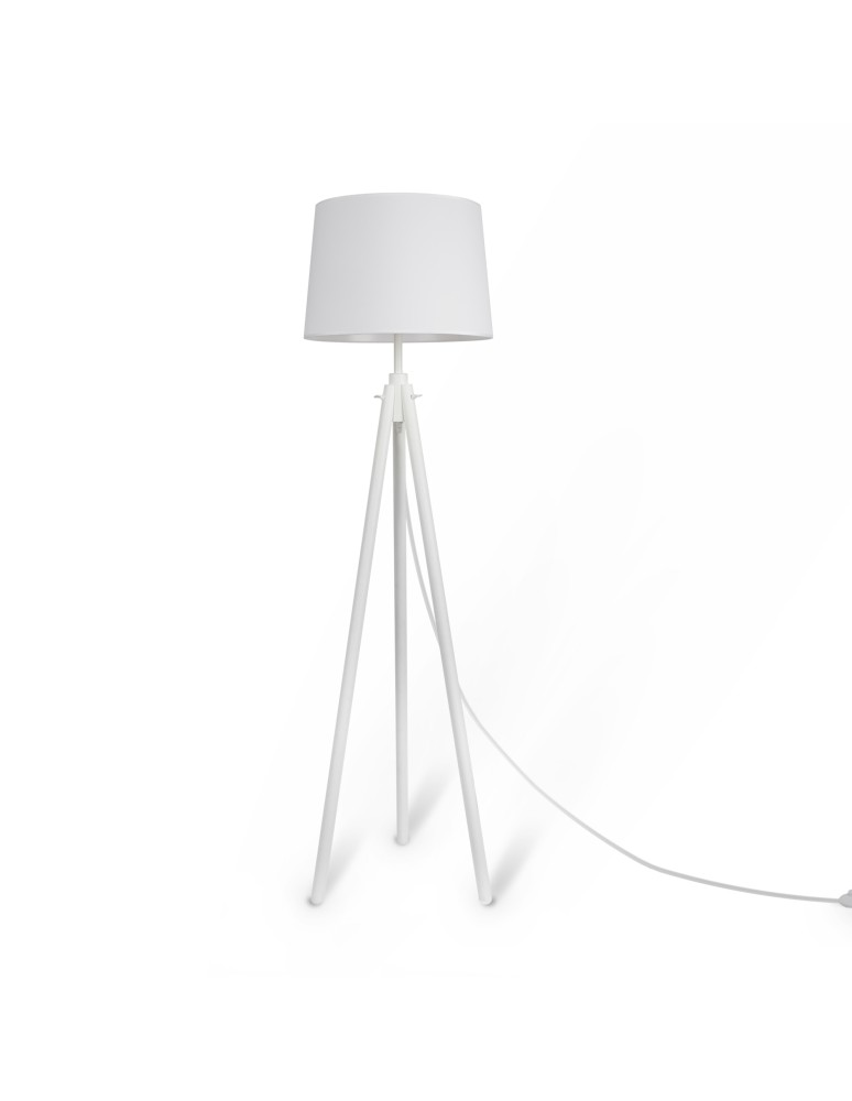 Tripod floor lamps - Maytoni Calvin Floor Lamp 1xE27 60W White Z177FL-01W - product kolory-swiatla.pl 3