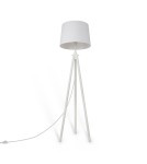 Maytoni Calvin Lampa Podłogowa 1xE27 60W Biały Z177FL-01W