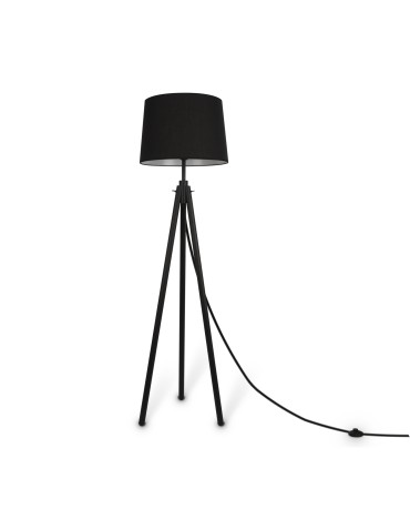Maytoni Calvin Floor Lamp 1xE27 60W Black Z177FL-01B
