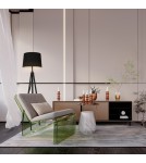 Maytoni Calvin Lampa Podłogowa 1xE27 60W Black Z177FL-01B