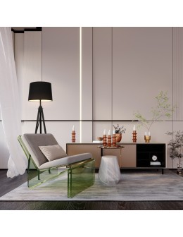 Maytoni Calvin Lampa Podłogowa 1xE27 60W Black Z177FL-01B - produkt 2