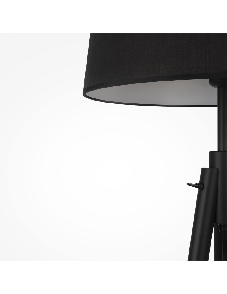 Tripod floor lamps - Maytoni Calvin Floor Lamp 1xE27 60W Black Z177FL-01B - product kolory-swiatla.pl 3