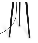 Maytoni Calvin Lampa Podłogowa 1xE27 60W Black Z177FL-01B