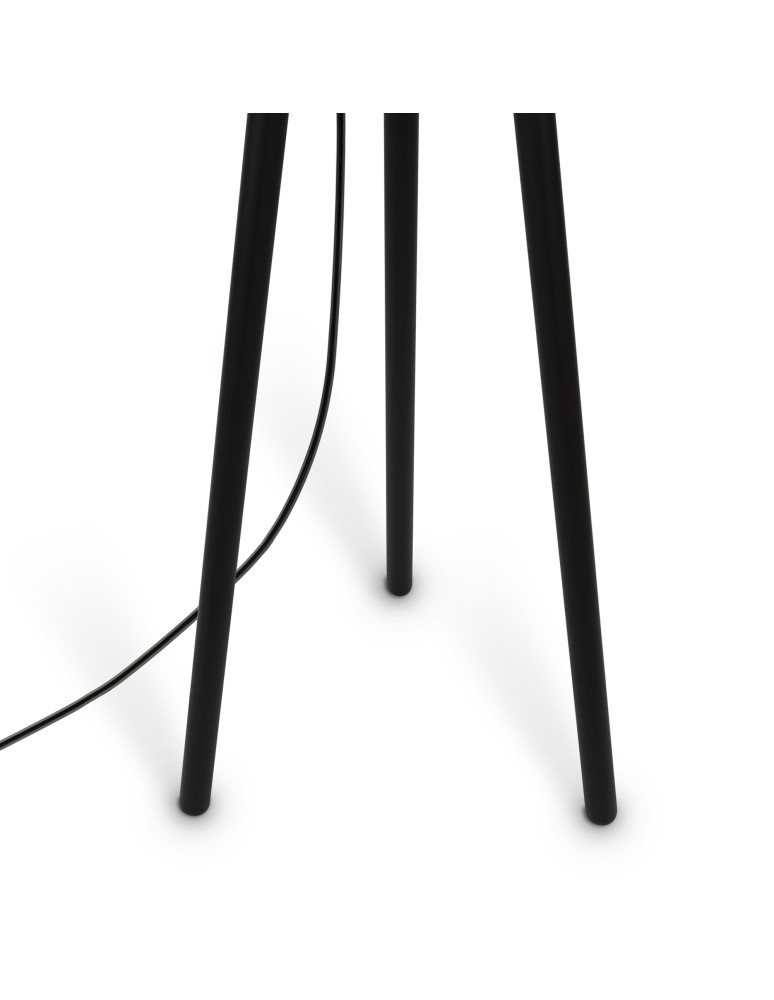 Maytoni Calvin Lampa Podłogowa 1xE27 60W Black Z177FL-01B