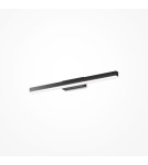 Maytoni Fichte Kinkiet nad Lustro/Obraz LED 14W 950lm 4000K Black MIR012WL-L14B4K