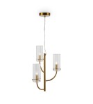 Modern chandeliers - Maytoni Arco Modern Chandelier 3xG9 40W Brass MOD223PL-03BS - product 4