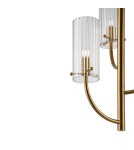 Modern chandeliers - Maytoni Arco Modern Chandelier 3xG9 40W Brass MOD223PL-03BS - product 6