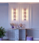 Wall lamps - Maytoni Facet Wall lamp/wall lamp 3xE14 60W Gold MOD094WL-03G - product 2