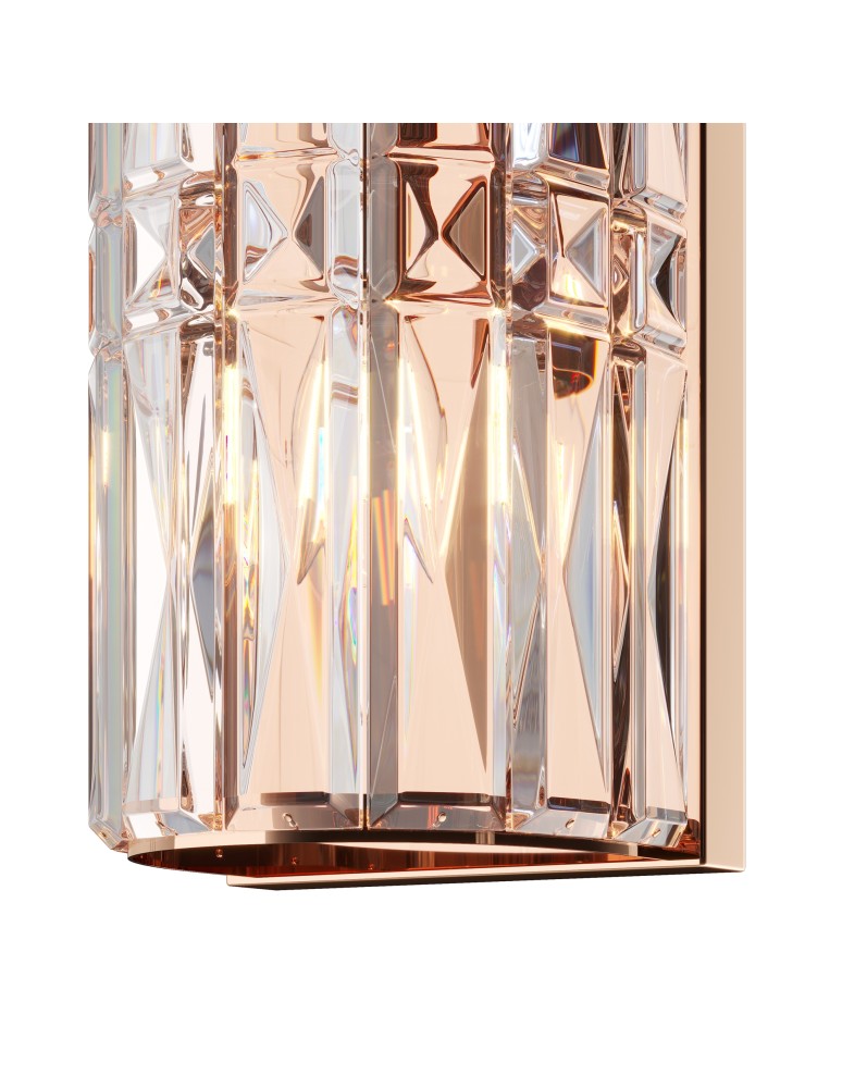 Maytoni Facet Kinkiet/Ścienna 3xE14 60W Złoty MOD094WL-03G