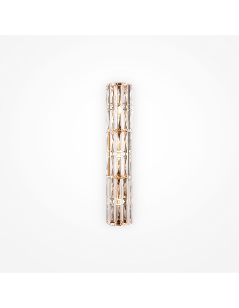 Maytoni Facet Kinkiet/Ścienna 3xE14 60W Złoty MOD094WL-03G