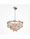 Maytoni Revero Lampa Wisząca z Kryształami 7xE14 40W Złoty MOD085PL-07G