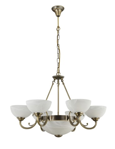 Maytoni Herbert Żyrandol Klasyczny 9xE27 60W Brąz ARM015PL-09BZ