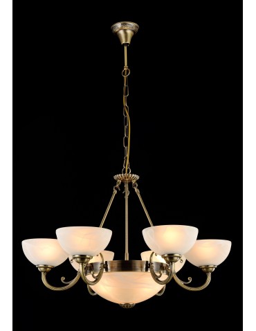 Maytoni Herbert Żyrandol Klasyczny 9xE27 60W Brąz ARM015PL-09BZ - produkt 2
