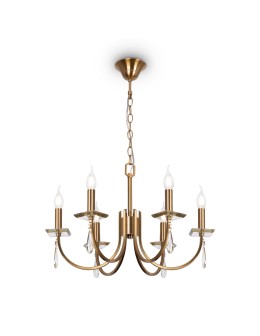 Maytoni Серия - 011 Żyrandol 6xE14 40W Mosiądz H011PL-06BS