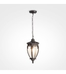 Outdoor pendant lamps - Maytoni Fleur Outdoor Pendant Lamp 1xE27 60W IP44 Bronze Antique O414PL-01BZ. - product 1