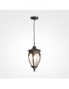Maytoni Zewnętrzna Fleur Lampa Wisząca 1xE27 60W IP44 Brąz Antyczny O414PL-01BZ