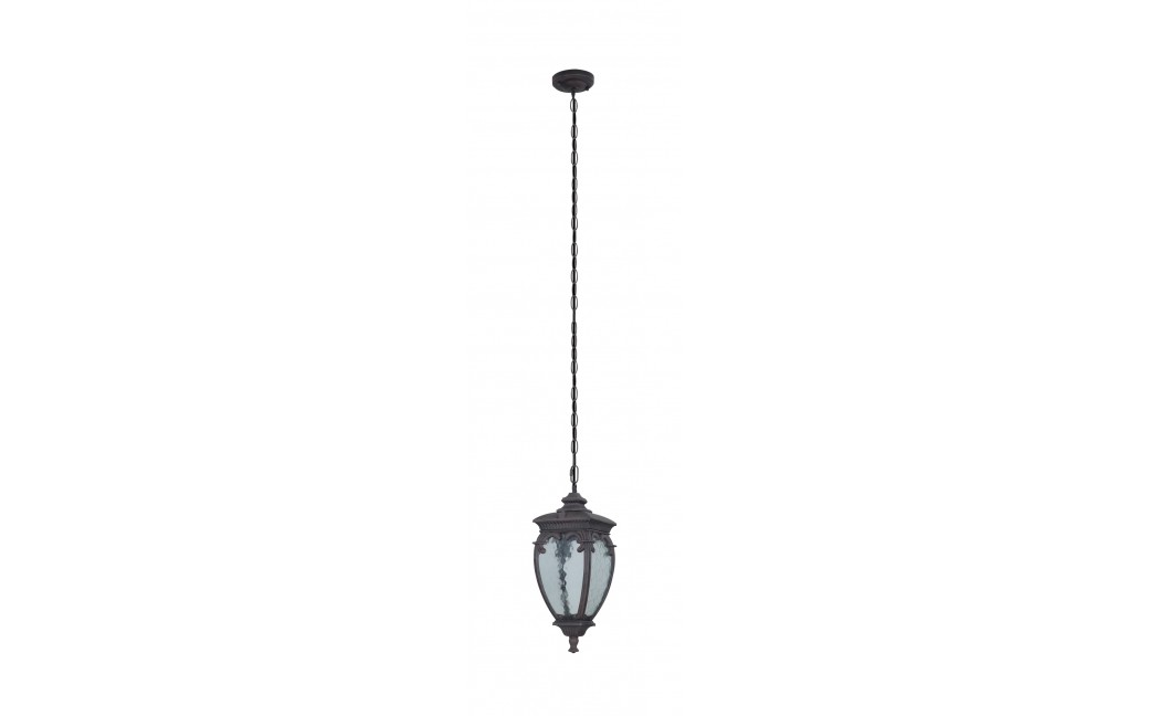 Maytoni Zewnętrzna Fleur Lampa Wisząca 1xE27 60W IP44 Brąz Antyczny O414PL-01BZ