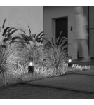 Standing garden lamps - Maytoni Outdoor Amas Garden 1xE27 60W IP54 Graphite O432FL-01GF. - product 7