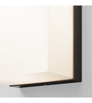 Outdoor wall lamps - Maytoni Outdoor Badd LED wall lamp/wall lamp 10W 700lm 3000K IP54 Graphite O454WL-L10GF3K - product 3