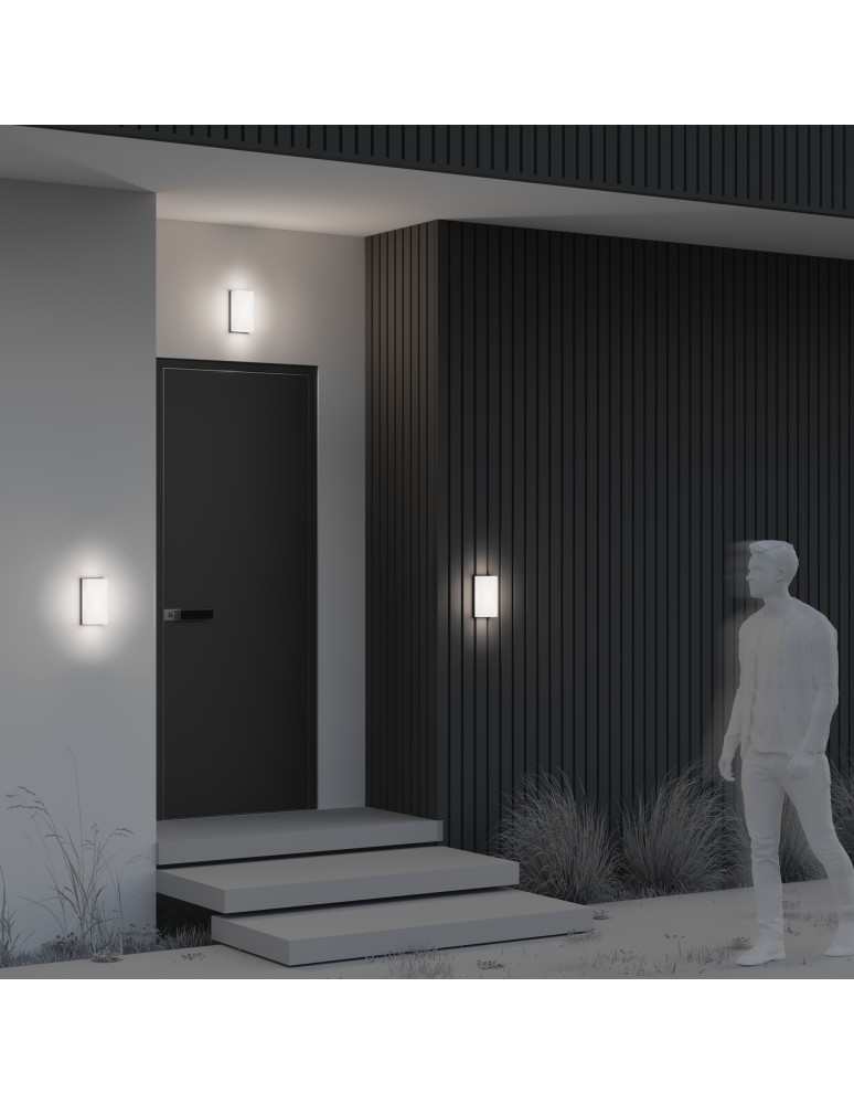 Outdoor wall lamps - Maytoni Outdoor Badd LED wall lamp/wall lamp 10W 700lm 3000K IP54 Graphite O454WL-L10GF3K - product kolory-swiatla.pl 7