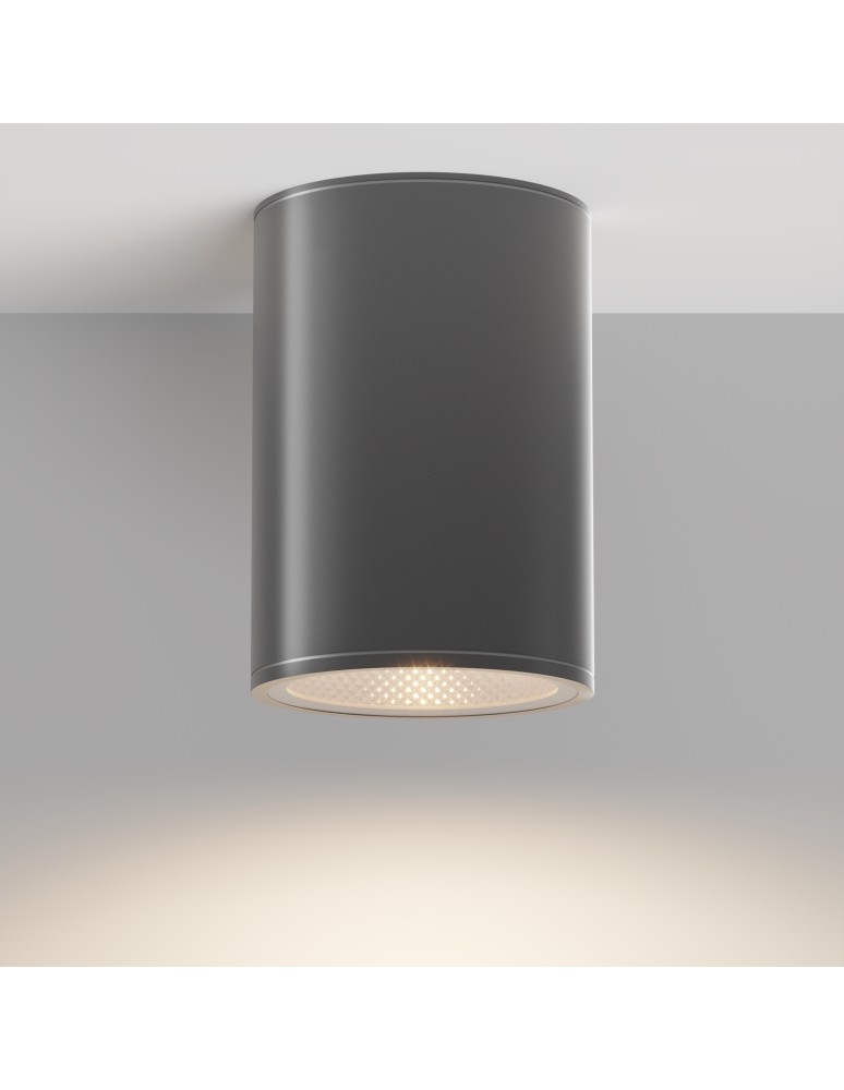Outdoor ceiling lamps - Maytoni Outdoor LED Ceiling Bar Lamp 12W 1300lm 3000K IP65 Graphite O306CL-L12GF. - product kolory-swiatla.pl 6