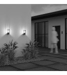 Outdoor wall lamps - Maytoni Outdoor Barrel Wall lamp/ wall lamp 1xE27 15W IP54 Graphite O453WL-01GF. - product 6