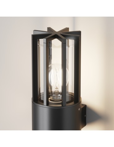 Maytoni Zewnętrzna Barrel Kinkiet/Ścienna 2xE27 15W IP54 Grafit O453WL-02GF - produkt 2