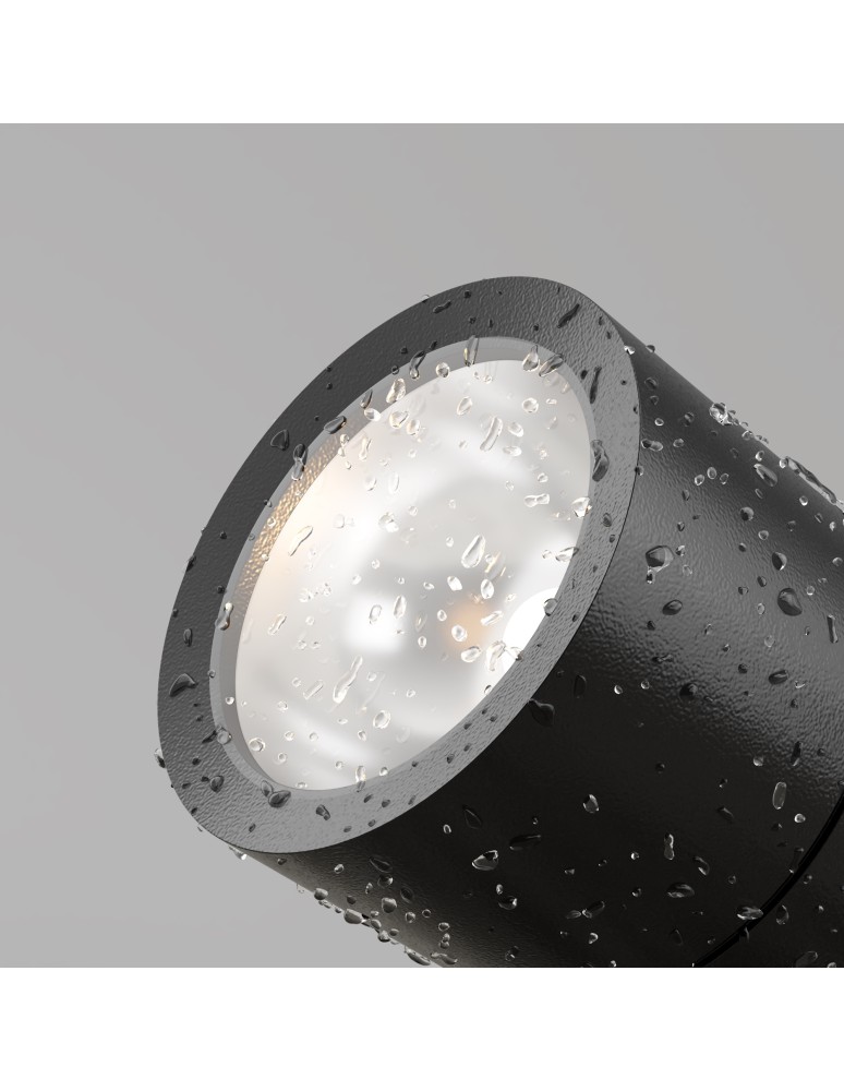 Garden lamps driven into the ground (with wedge) - Maytoni Outdoor Bern Garden LED 15W 1200lm 3000K IP65 Graphite O050FL-L15GF3K. - product kolory-swiatla.pl 4