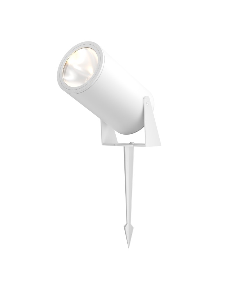 Garden lamps driven into the ground (with wedge) - Maytoni Outdoor Bern Garden LED 30W 2800lm 3000K IP65 White O050FL-L30W3K. - product kolory-swiatla.pl 1