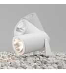 Garden lamps driven into the ground (with wedge) - Maytoni Outdoor Bern Garden LED 30W 2800lm 3000K IP65 White O050FL-L30W3K. - product 5