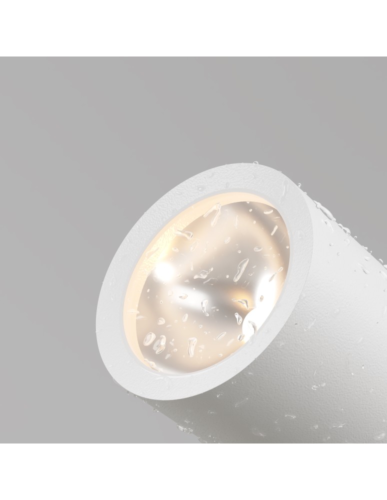 Garden lamps driven into the ground (with wedge) - Maytoni Outdoor Bern Garden LED 5W 300lm 3000K IP65 White O050FL-L5W3K. - product kolory-swiatla.pl 3