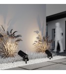 Garden lamps driven into the ground (with wedge) - Maytoni Outdoor Bern Garden LED 30W 2800lm 3000K IP65 Graphite O050FL-L30GF3K. - product 6