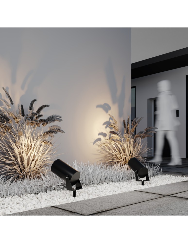 Garden lamps driven into the ground (with wedge) - Maytoni Outdoor Bern Garden LED 30W 2800lm 3000K IP65 Graphite O050FL-L30GF3K. - product kolory-swiatla.pl 6