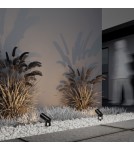 Garden lamps driven into the ground (with wedge) - Maytoni Outdoor Bern Garden LED 5W 280lm 3000K IP65 Graphite O050FL-L5GF3K. - product 7