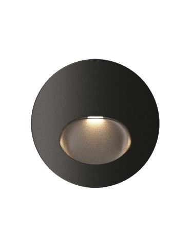 Maytoni Zewnętrzna Bil Oświetlenie Schodów/Scieżek LED 3W 60lm 3000K IP54 Black O015SL-L3B3K - produkt 2