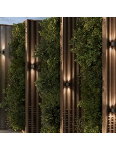 Maytoni Outdoor Blow Architectural LED wall lamp 10W 900lm 3000K IP54 Graphite O435WL-L10GF3K. - product 2