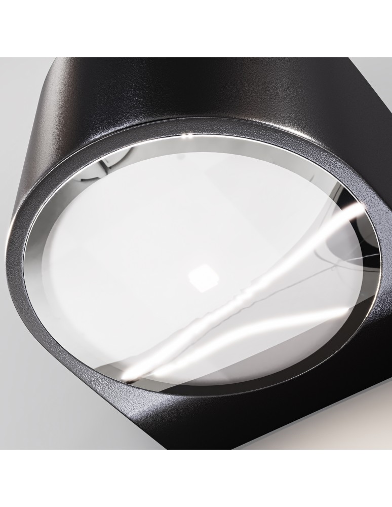 Outdoor wall lamps - Maytoni Outdoor Blow Architectural LED wall lamp 10W 900lm 3000K IP54 Graphite O435WL-L10GF3K. - product kolory-swiatla.pl 3