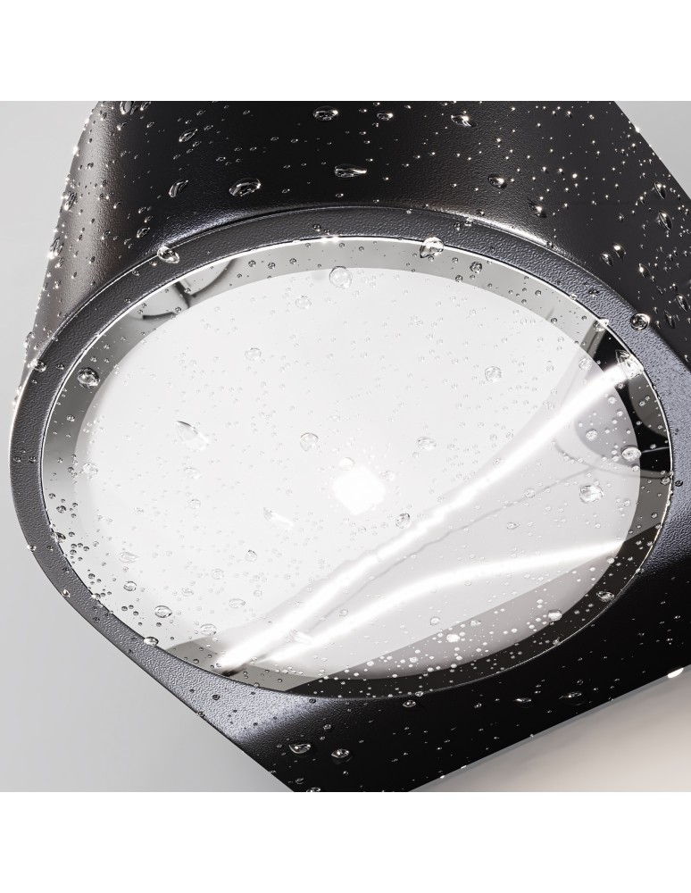 Outdoor wall lamps - Maytoni Outdoor Blow Architectural LED wall lamp 10W 900lm 3000K IP54 Graphite O435WL-L10GF3K. - product kolory-swiatla.pl 4