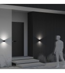 Outdoor wall lamps - Maytoni Outdoor Blow Architectural LED wall lamp 10W 900lm 3000K IP54 Graphite O435WL-L10GF3K. - product 7