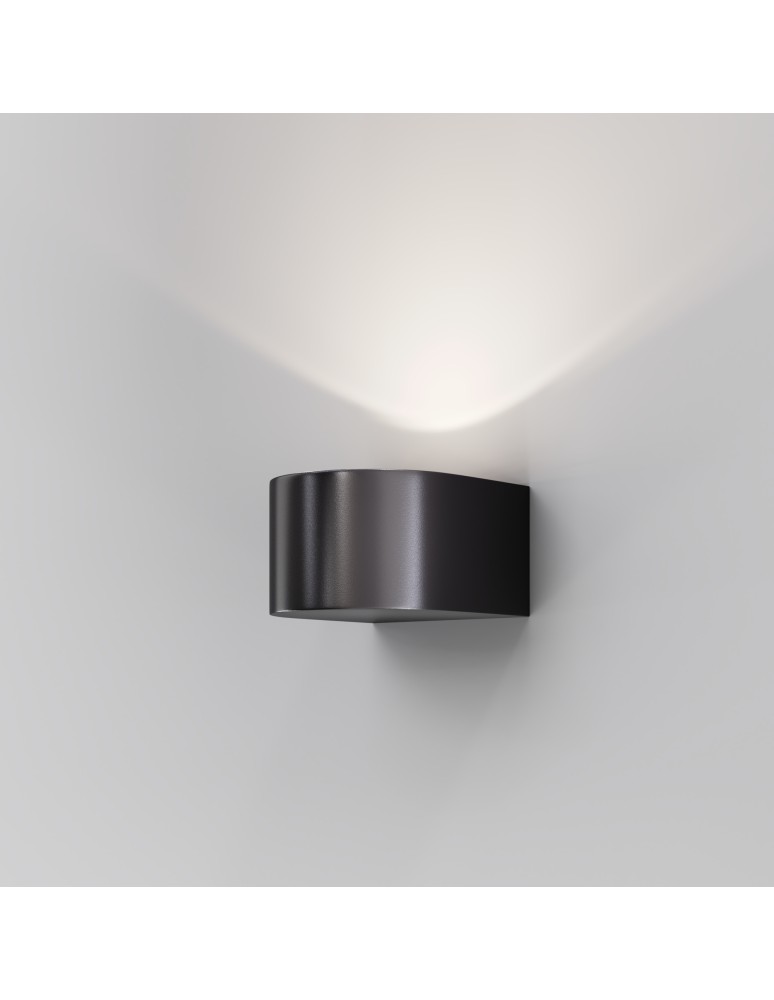 Outdoor wall lamps - Maytoni Outdoor Blow Architectural LED wall lamp 5W 500lm 3000K IP54 Graphite O435WL-L5GF3K. - product kolory-swiatla.pl 4