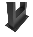 Standing garden lamps - Maytoni Outdoor Bonn Garden LED 10W 550lm 3000K IP65 Graphite O425FL-L10GF. - product 5