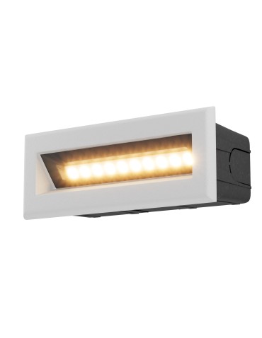 Maytoni Outdoor Bosca LED Stairway/Walkway Lighting 5W 400lm 3000K IP65 White O045SL-L5W3K