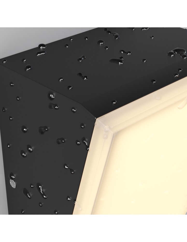 Outdoor wall lamps - Maytoni Outdoor Brick LED wall lamp/shade 10W 1100lm 3000K IP54 Graphite O436WL-L10GF3K1 - product kolory-swiatla.pl 3