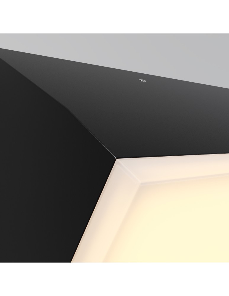 Outdoor wall lamps - Maytoni Outdoor Brick LED wall lamp/wall lamp 20W 1600lm 3000K IP54 Graphite O436WL-L20GF3K - product kolory-swiatla.pl 3