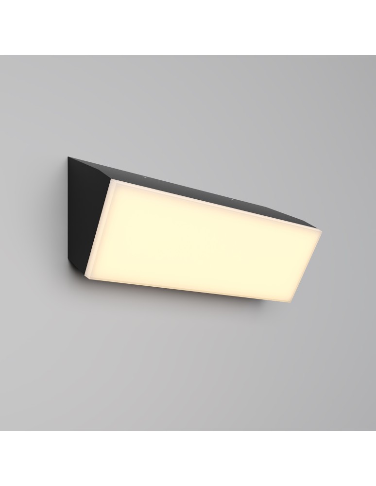 Outdoor wall lamps - Maytoni Outdoor Brick LED wall lamp/wall lamp 20W 1600lm 3000K IP54 Graphite O436WL-L20GF3K - product kolory-swiatla.pl 5