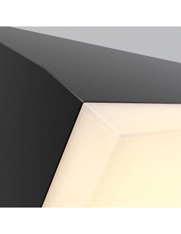 Maytoni Outdoor Brick LED wall sconce/wall lamp 10W 1100lm 3000K IP54 Graphite O436WL-L10GF3K - product 2