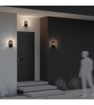 Outdoor wall lamps - Maytoni Outdoor Candle Wall lamp/wall lamp 1xE27 15W IP65 Graphite O449WL-01GF1 - product 6
